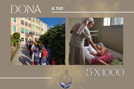Dona il tuo 5x1000 per sostenere l’impegno delle Figlie di N.S. della Neve﻿