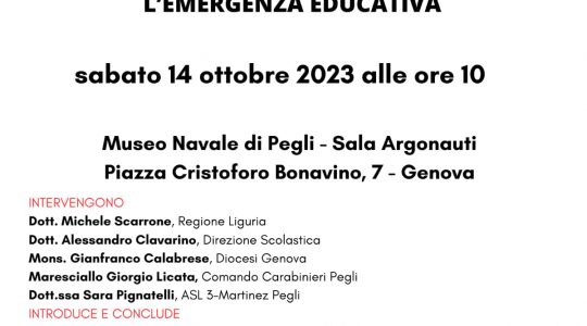 Convegno: i nostri figli, gli alunni di oggi.