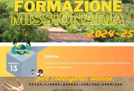 Incontri formativi missionari